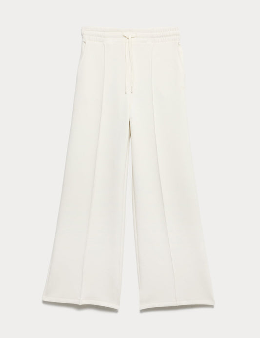 Yüksek Bel Geniş Paça Jogger Pantolon