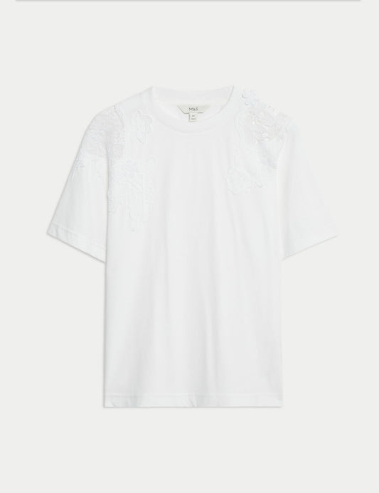 Dantel Jersey Üst