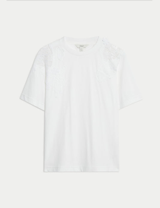 Dantel Jersey Üst
