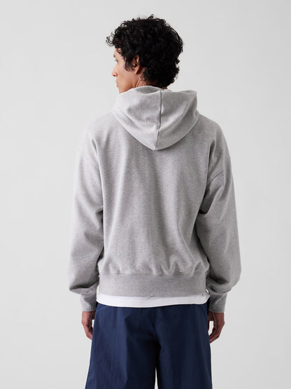Açık Gri Gap × Malbon Heavyweight Logo Sweatshirt
