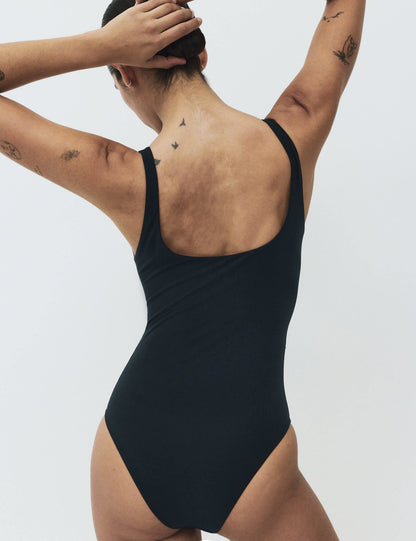Body Soft Yüksek Bacak Kesimli Body