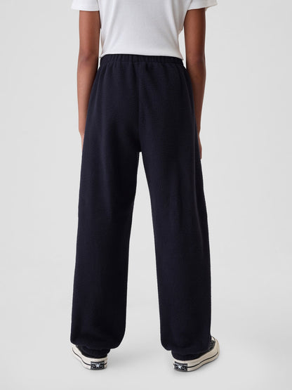 Lacivert Gap Logo Polar Fleece Jogger Eşofman Altı