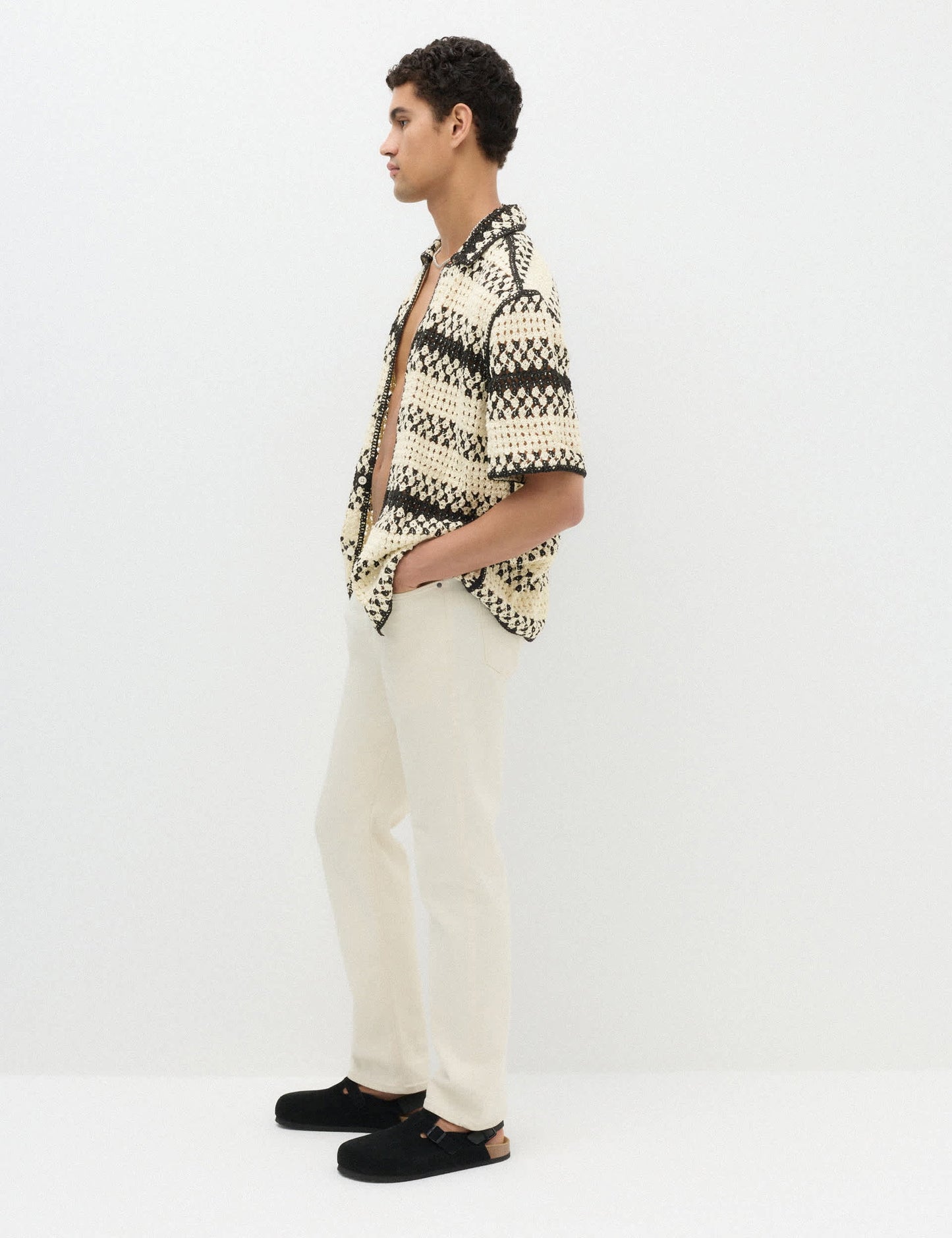 Relaxed Fit Triko Polo Yaka Üst