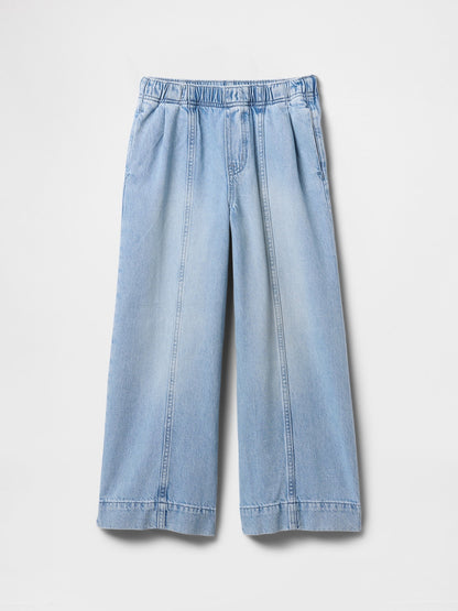 Mavi High Rise Stride Wide-leg Ankle Jean Pantolon