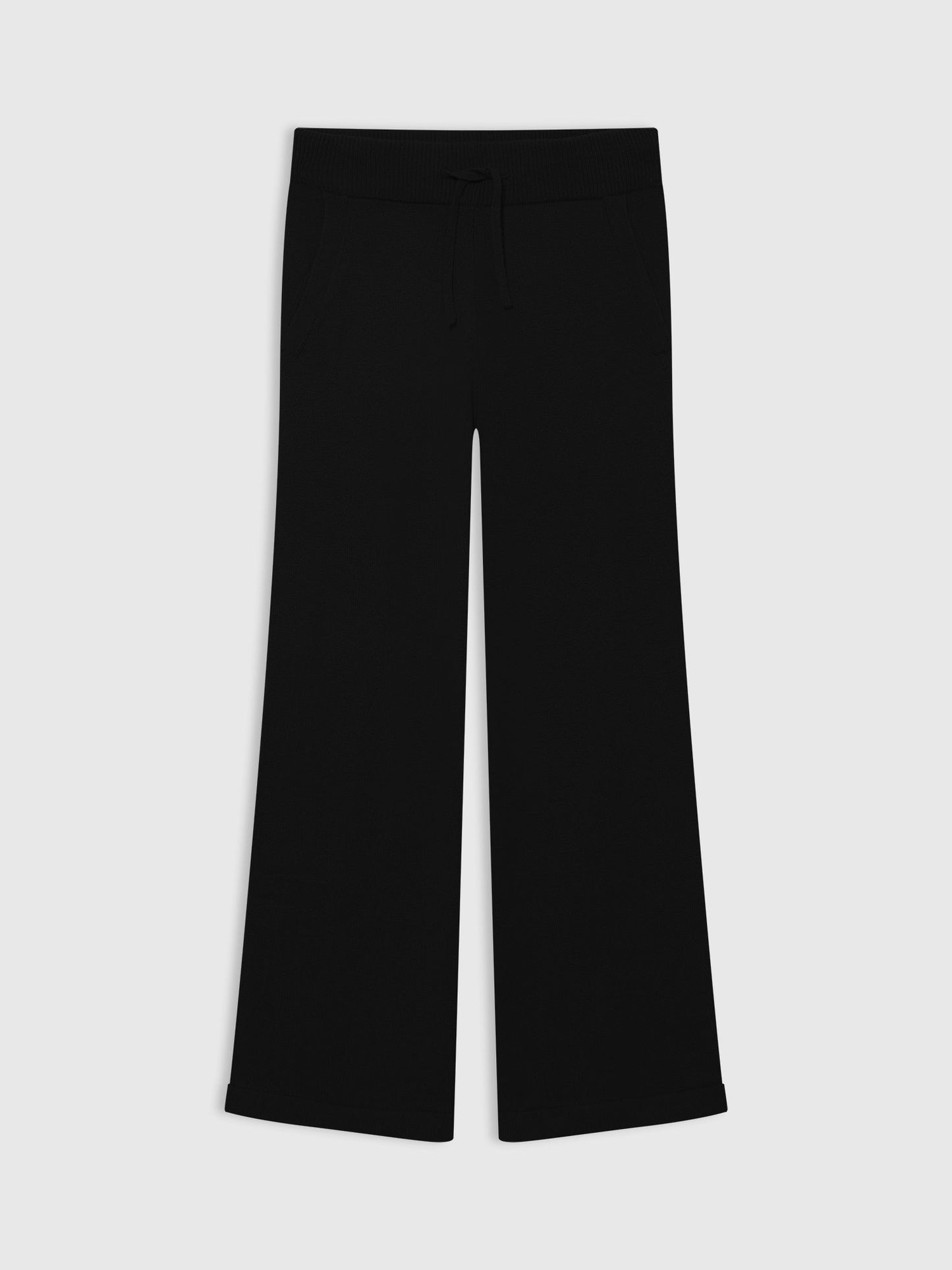 Siyah Cashsoft Triko Pantolon