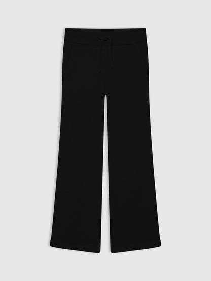 Siyah Cashsoft Triko Pantolon