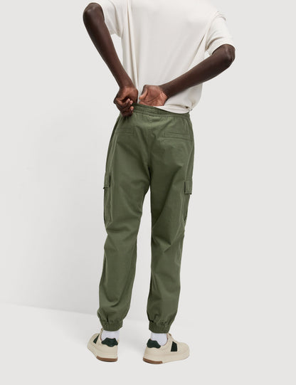 Slim Fit Ripstop Kargo Pantolon