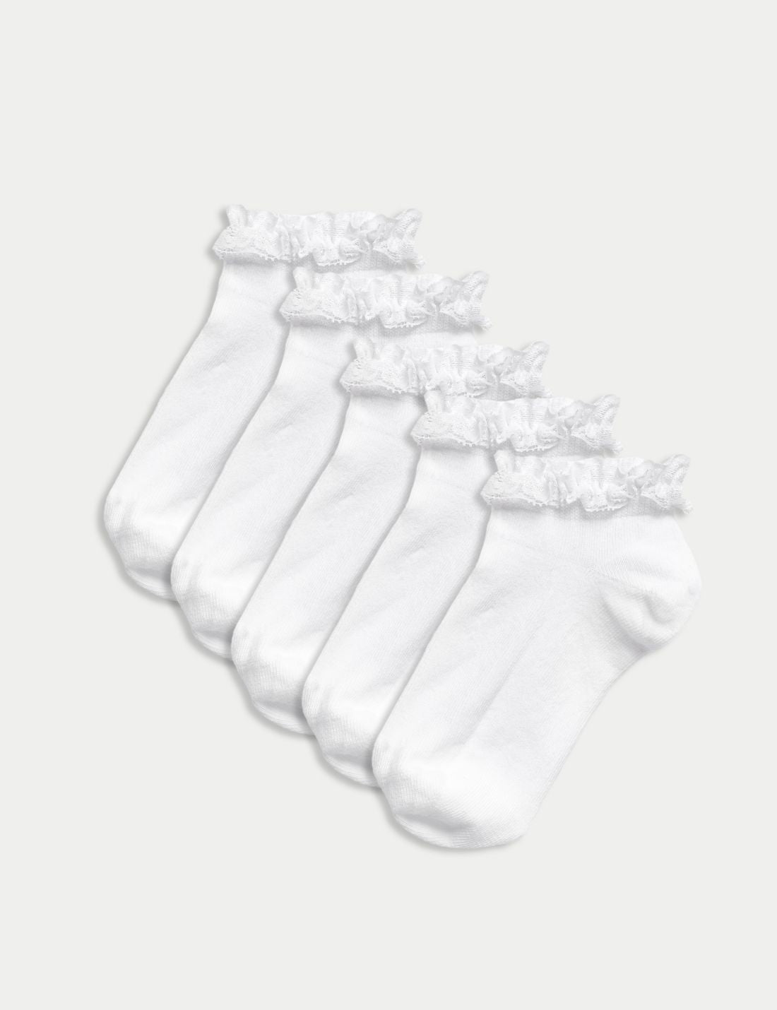 5'li Fırfır Detaylı Freshfeet™ Çorap