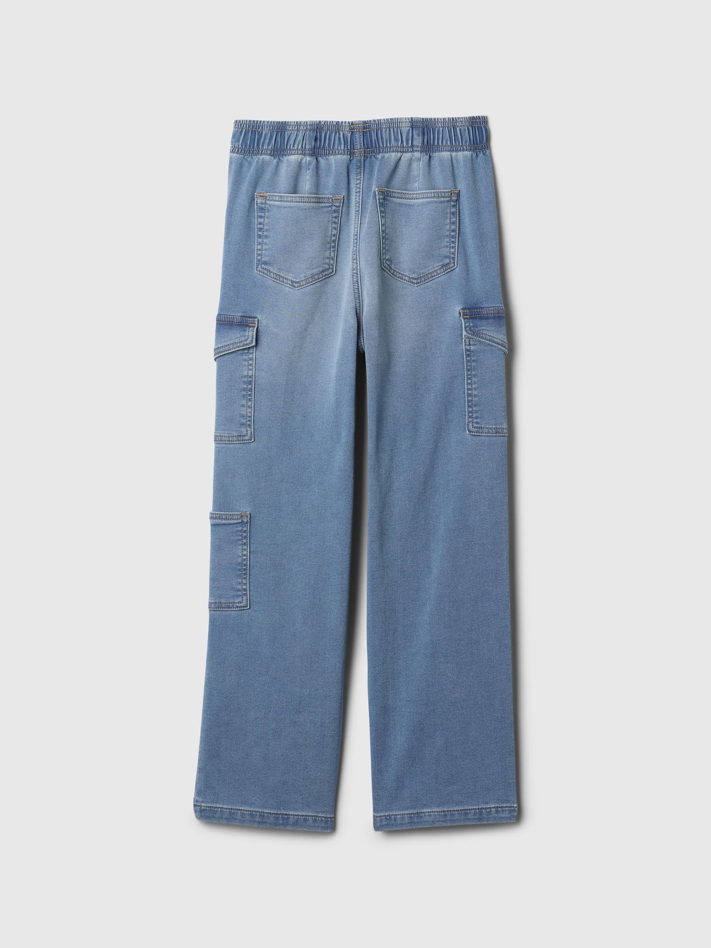 Mavi High Rise Wide-leg Kargo Pull-on Jean Pantolon