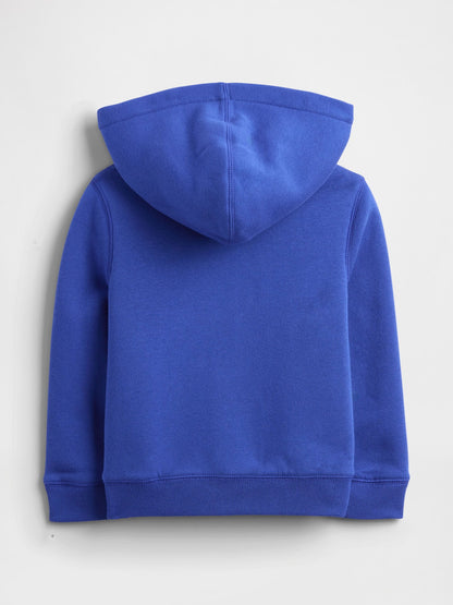 Koyu Mavi Gap Logo Sherpa Fermuarlı Sweatshirt