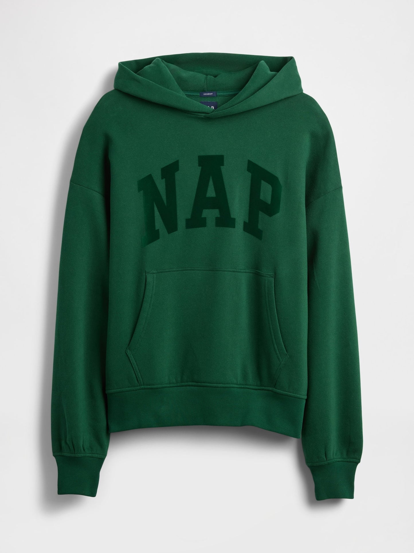 Yeşil Vintagesoft Nap Logo Sweatshirt