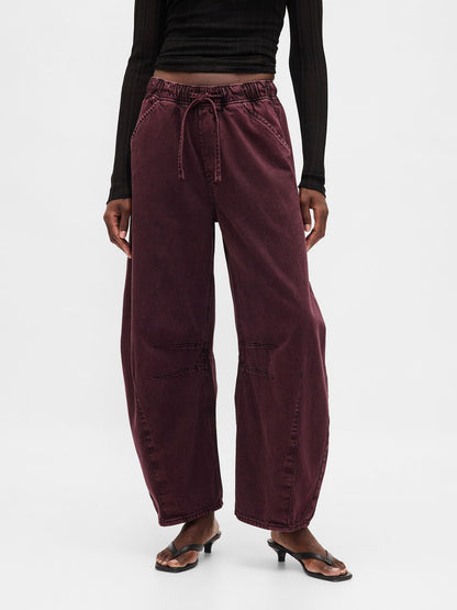 Bordo Mid Rise Ultrasoft Easy Horseshoe Jean Pantolon