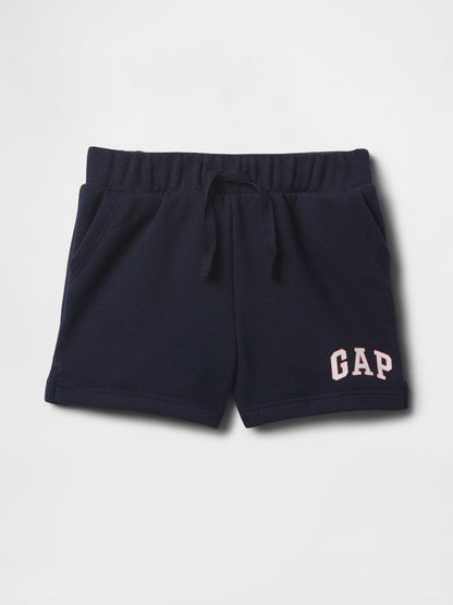 Lacivert Gap Logo Pull-on Fransız Havlu Kumaş Şort
