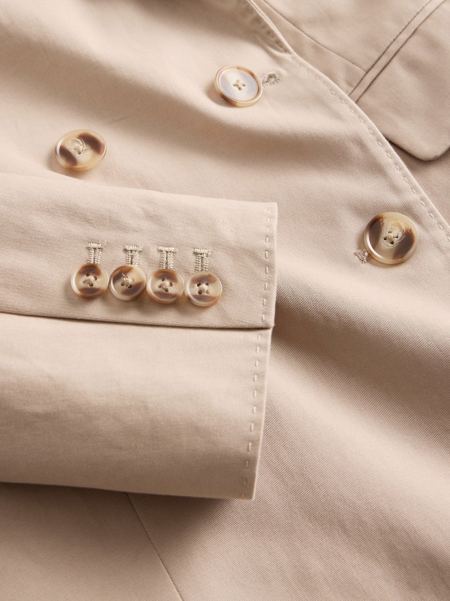Bej Gapstudio Twill Tailored Blazer Ceket