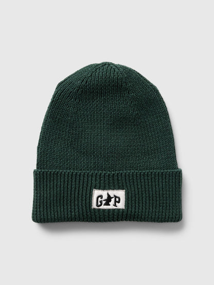 Koyu Yeşil Wicked Gap Logo Bere