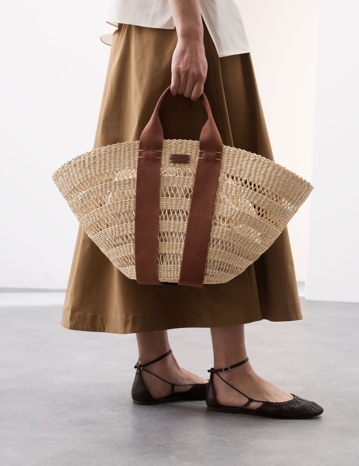 Straw Large Tote