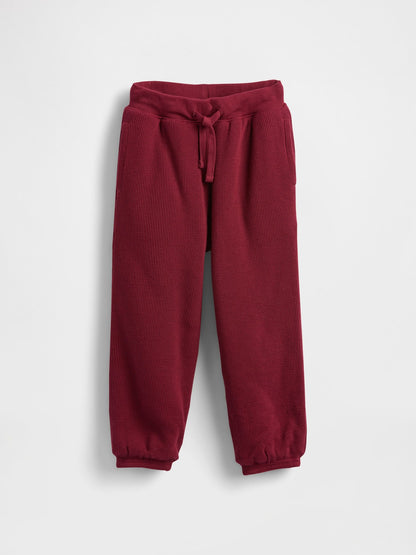 Bordo Sherpa Astarlı Termal Eşofman Altı