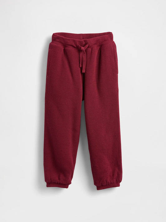 Bordo Sherpa Astarlı Termal Eşofman Altı