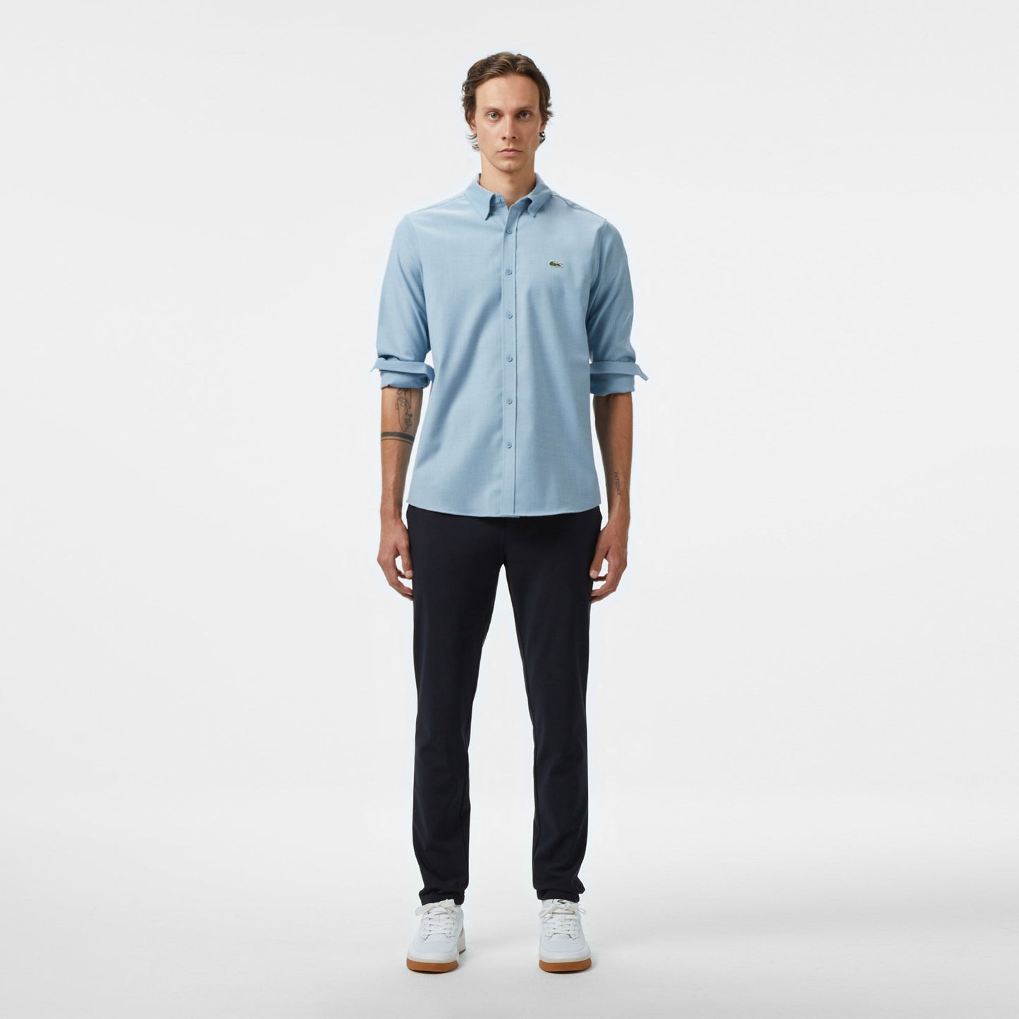 Lacoste Erkek Regular Fit Mavi Gömlek