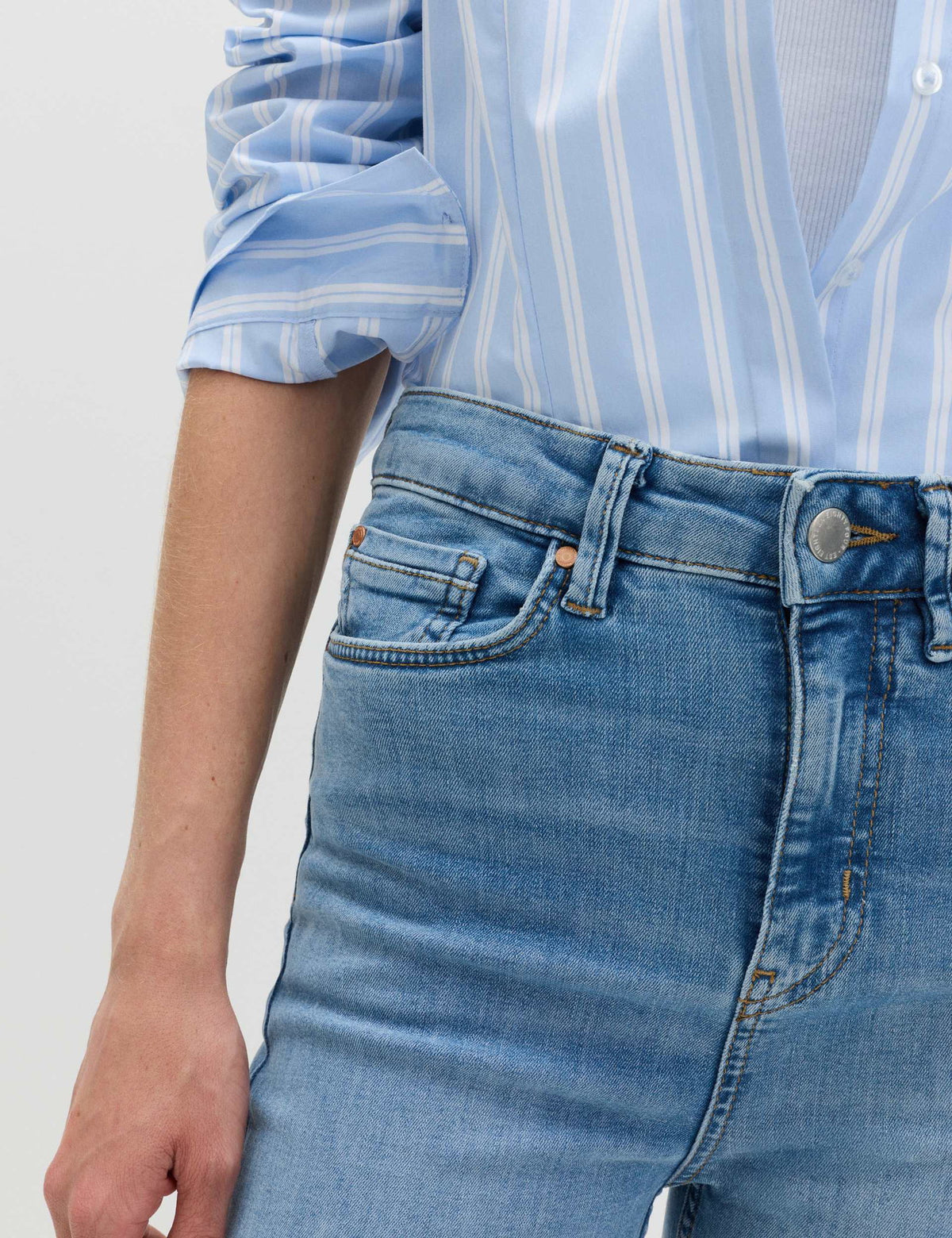 Harper Supersoft Yüksek Bel Jean Pantolon