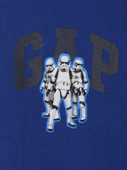 Mavi Star Wars Grafikli T-shirt