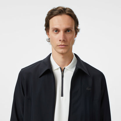 Lacoste Erkek Regular Fit Fermuarlı Siyah Ceket