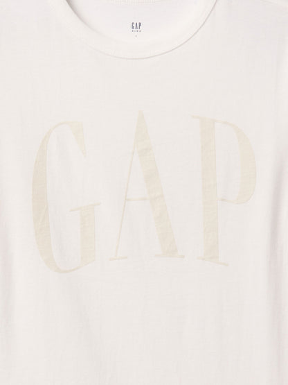 Kırık Beyaz Gap Logo T-shirt