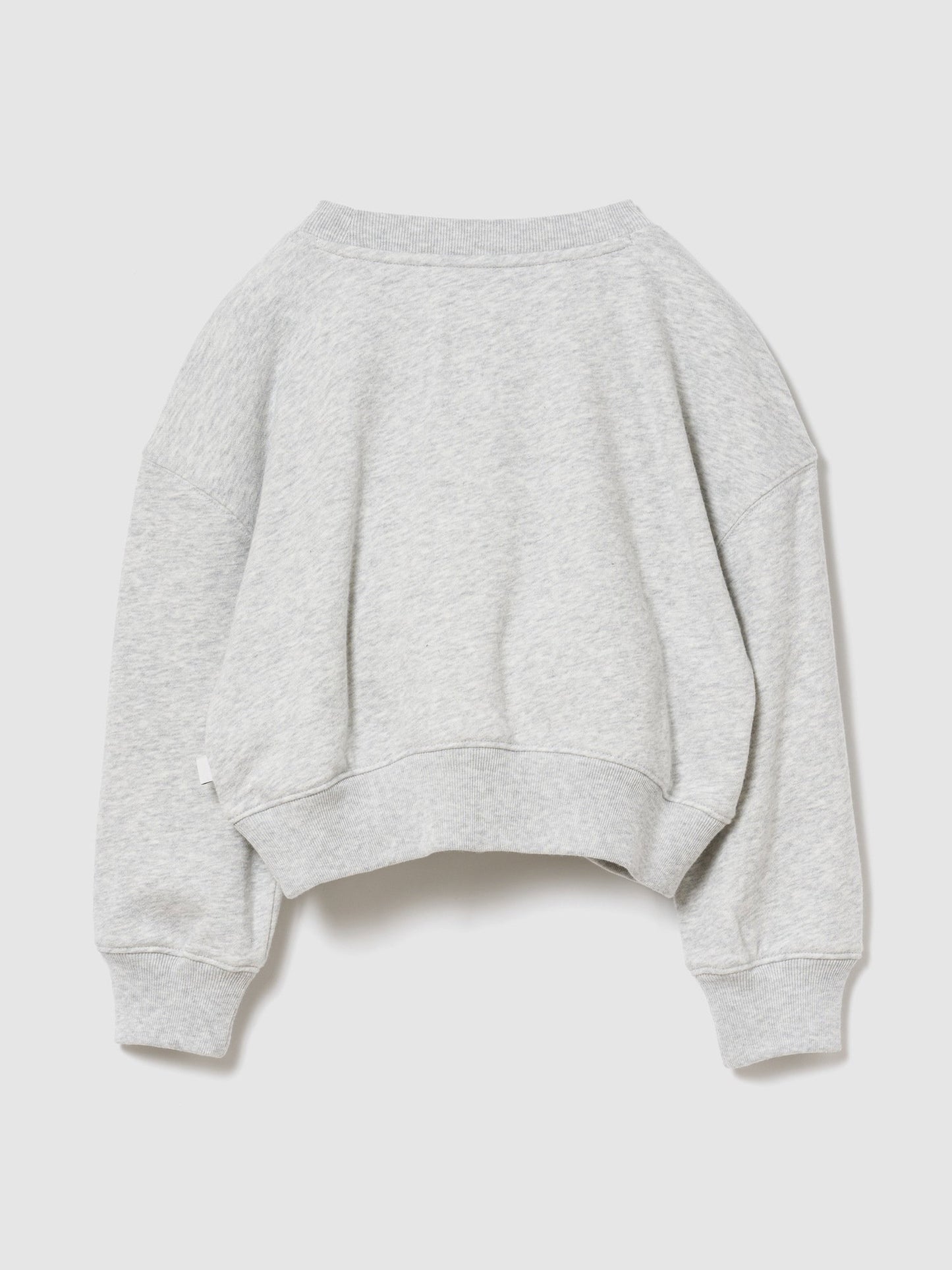 Gri Vintagesoft Terry Crop Logo Sweatshirt