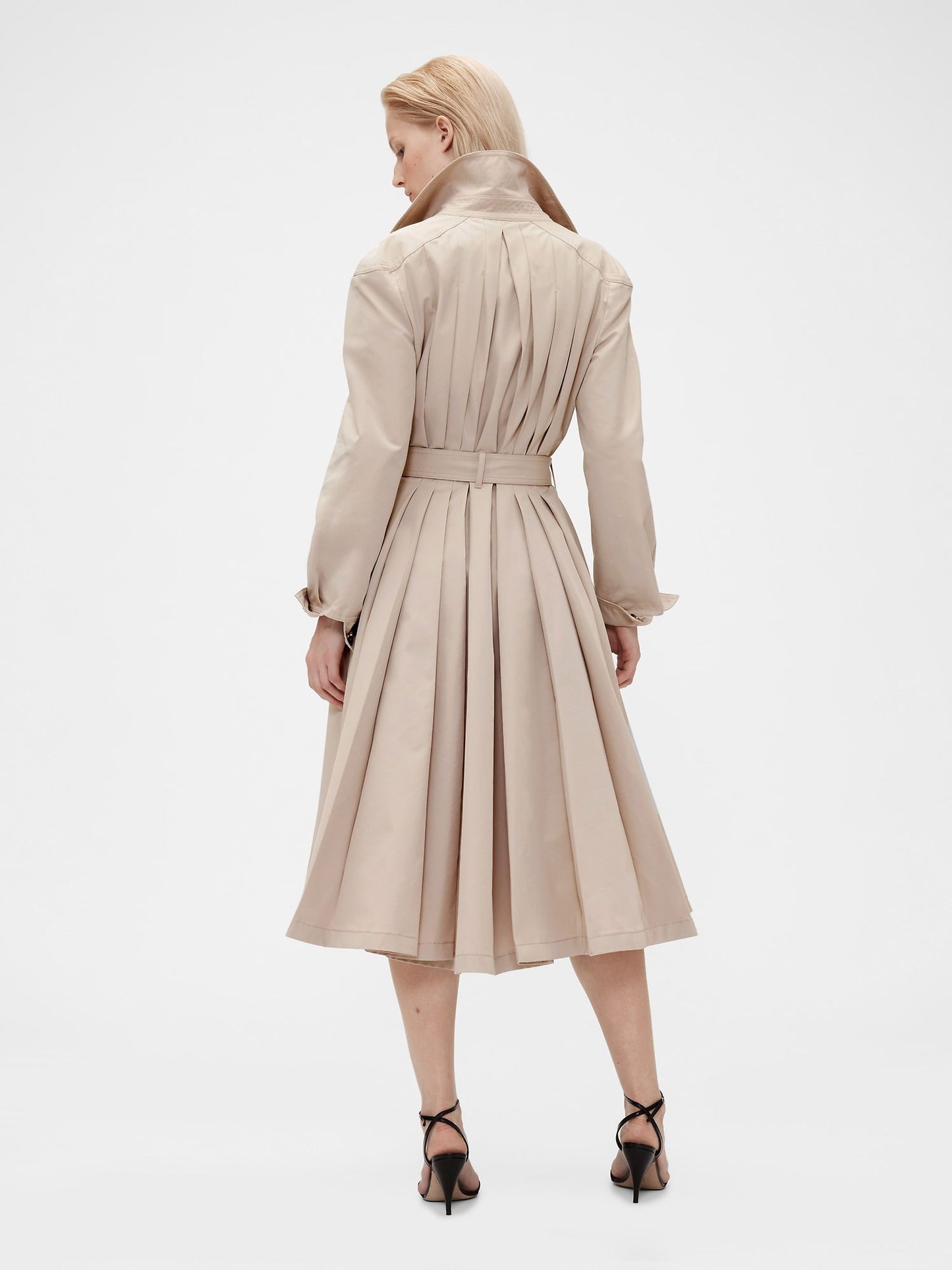 Bej Gapstudio Twill Tailored Trençkot
