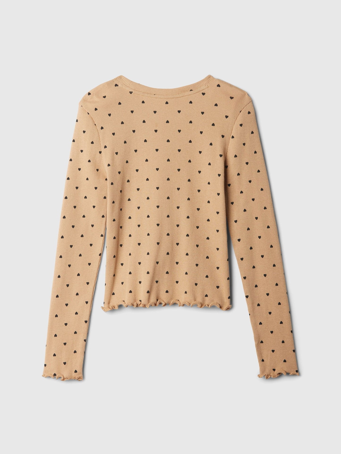 Kahverengi Fitilli T-shirt