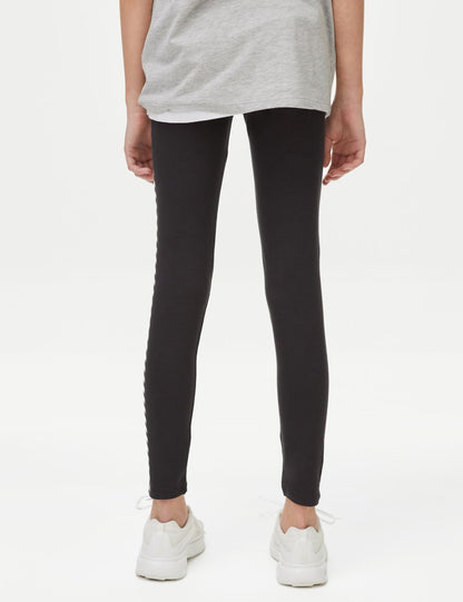 Slogan Desenli Legging Tayt (6-16 Yaş)
