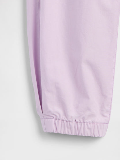 Lila Pull-on Paraşüt Pantolon