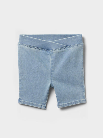Mavi Denim Bisiklet Şortu