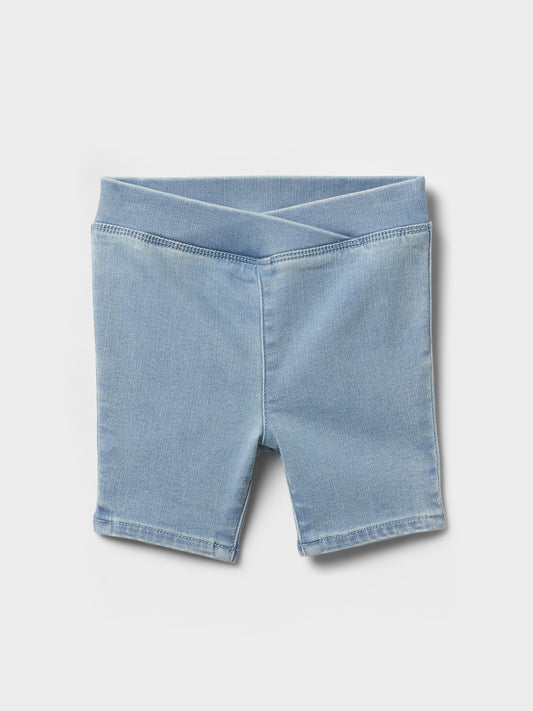 Mavi Denim Bisiklet Şortu