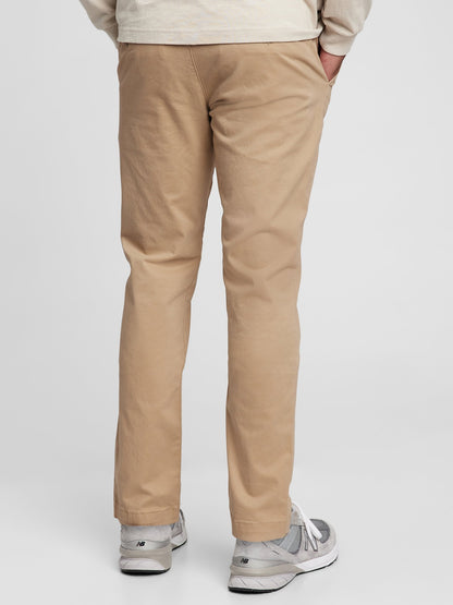 Bej Slim Khaki Pantolon