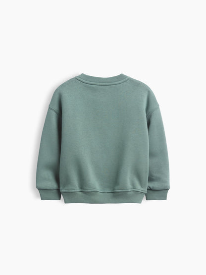 Açık Yeşil Vintagesoft Varsity Logo Sweatshirt