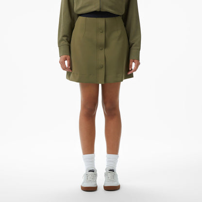 Lacoste Kadın Classic Fit Haki Etek