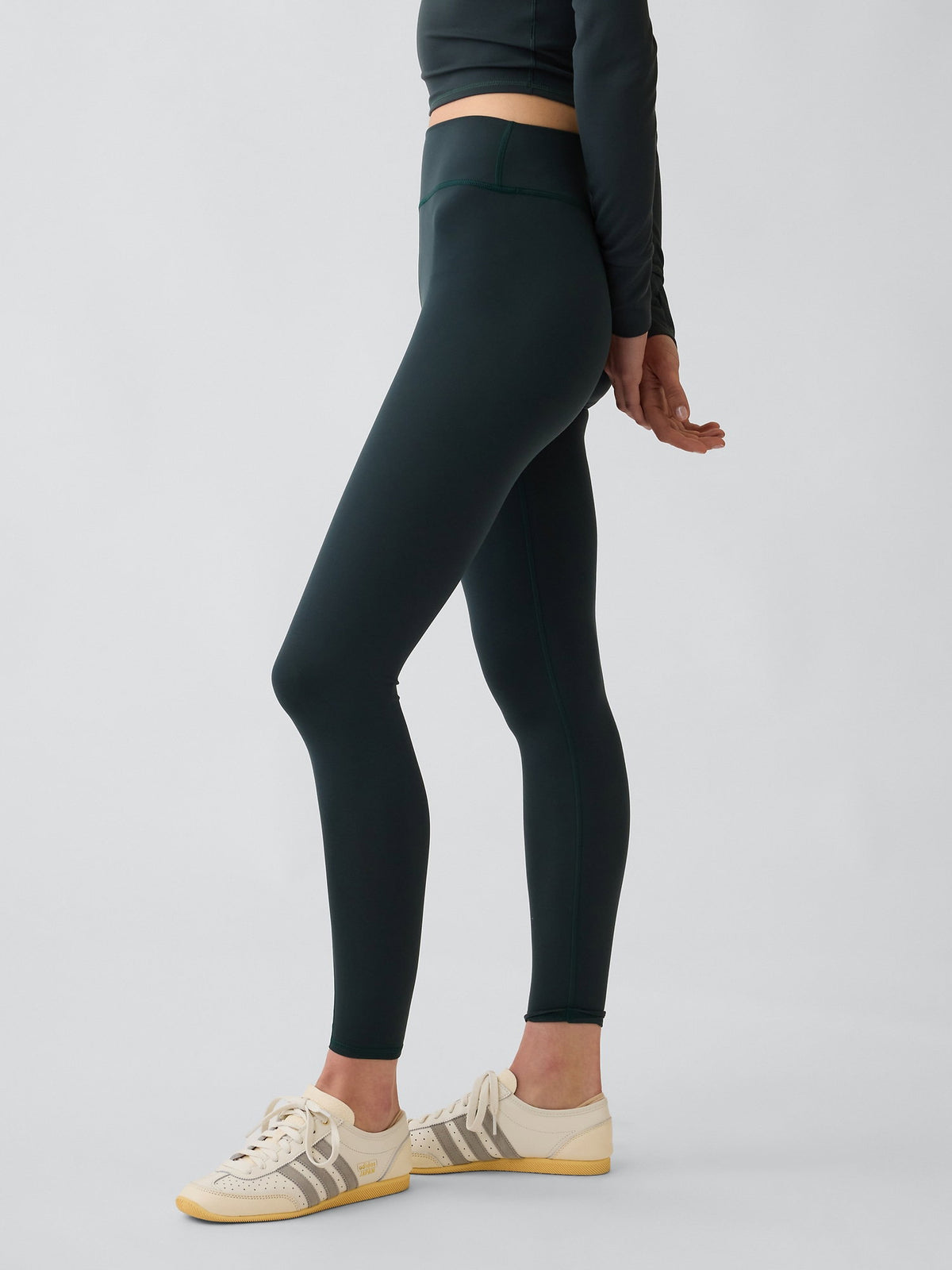 Yeşil Gapfit Smooth High Rise Tayt