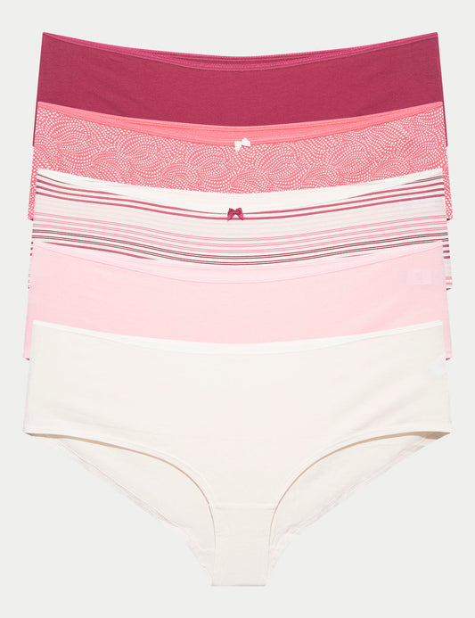 5'li Cotton Lycra® Short Külot Seti