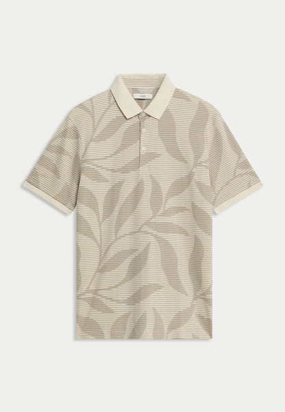 Saf Pamuklu Kısa Kollu Polo Yaka T-shirt