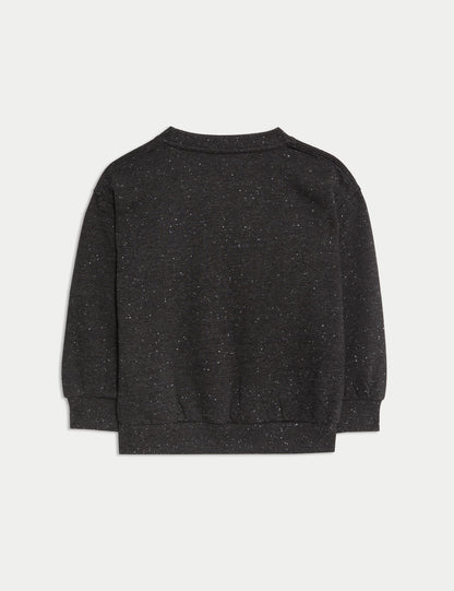 Pamuk Karışımlı Sweatshirt (2-8 Yaş)