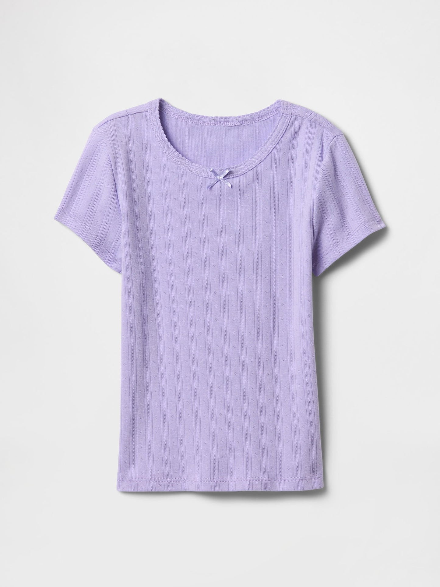 Mor Pointelle T-shirt