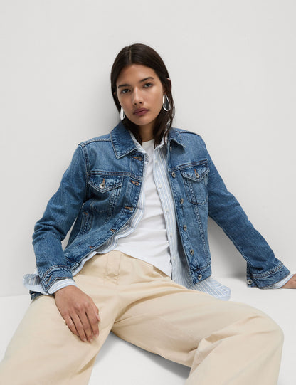 Regular Fit Denim Ceket