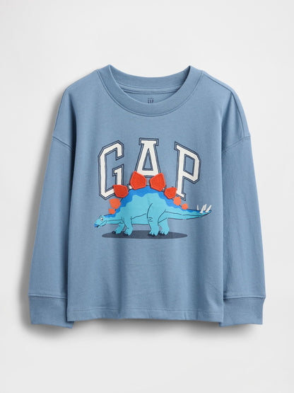 Açık Mavi Gap Logo T-shirt
