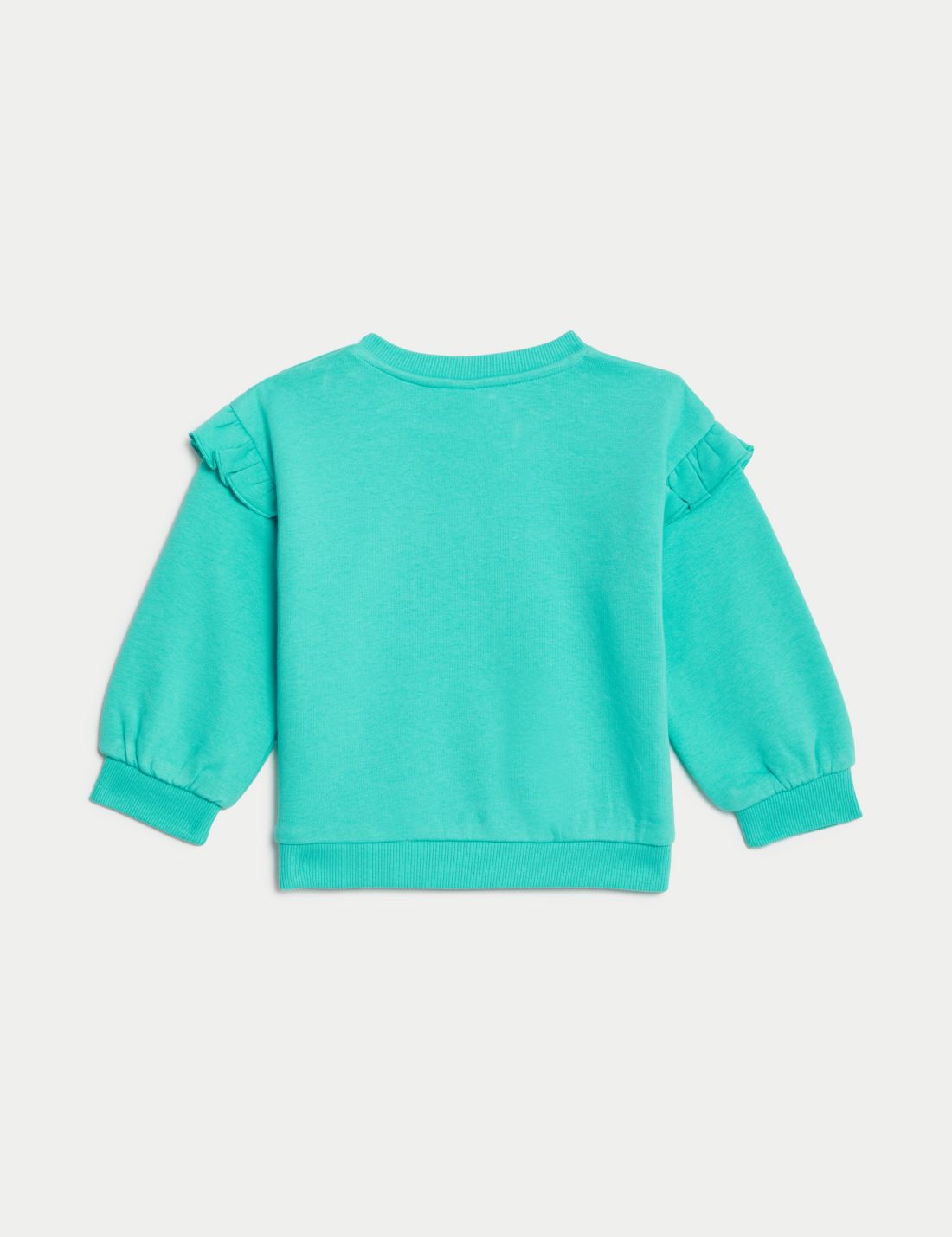Desenli Yuvarlak Yaka Sweatshirt (0-3 Yaş)