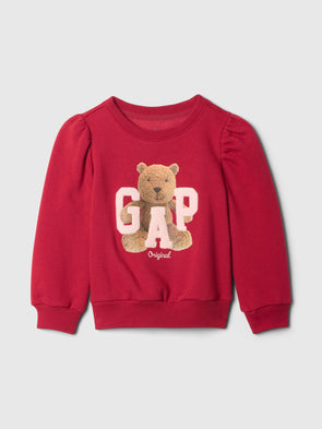 Kırmızı Vintage Soft Gap Logo Sweatshirt