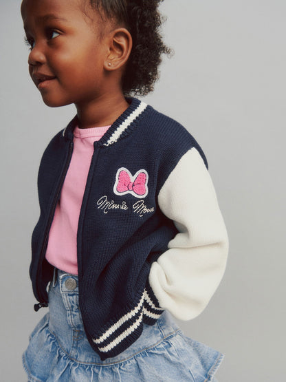 Lacivert Gap × Disney Minnie Mouse Varsity Kazak