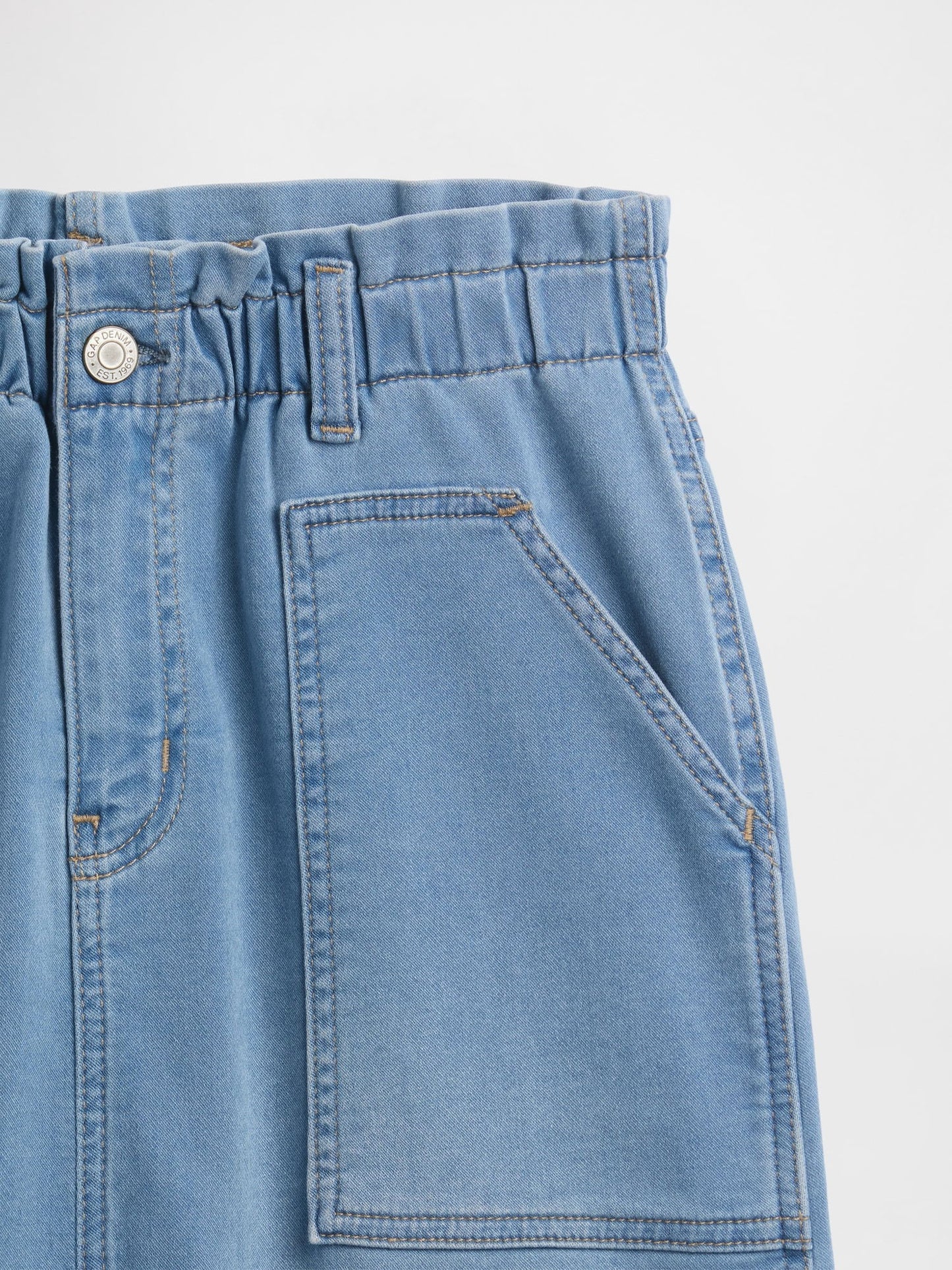 Mavi Paperbag Sweatpant Jean Utility Etek