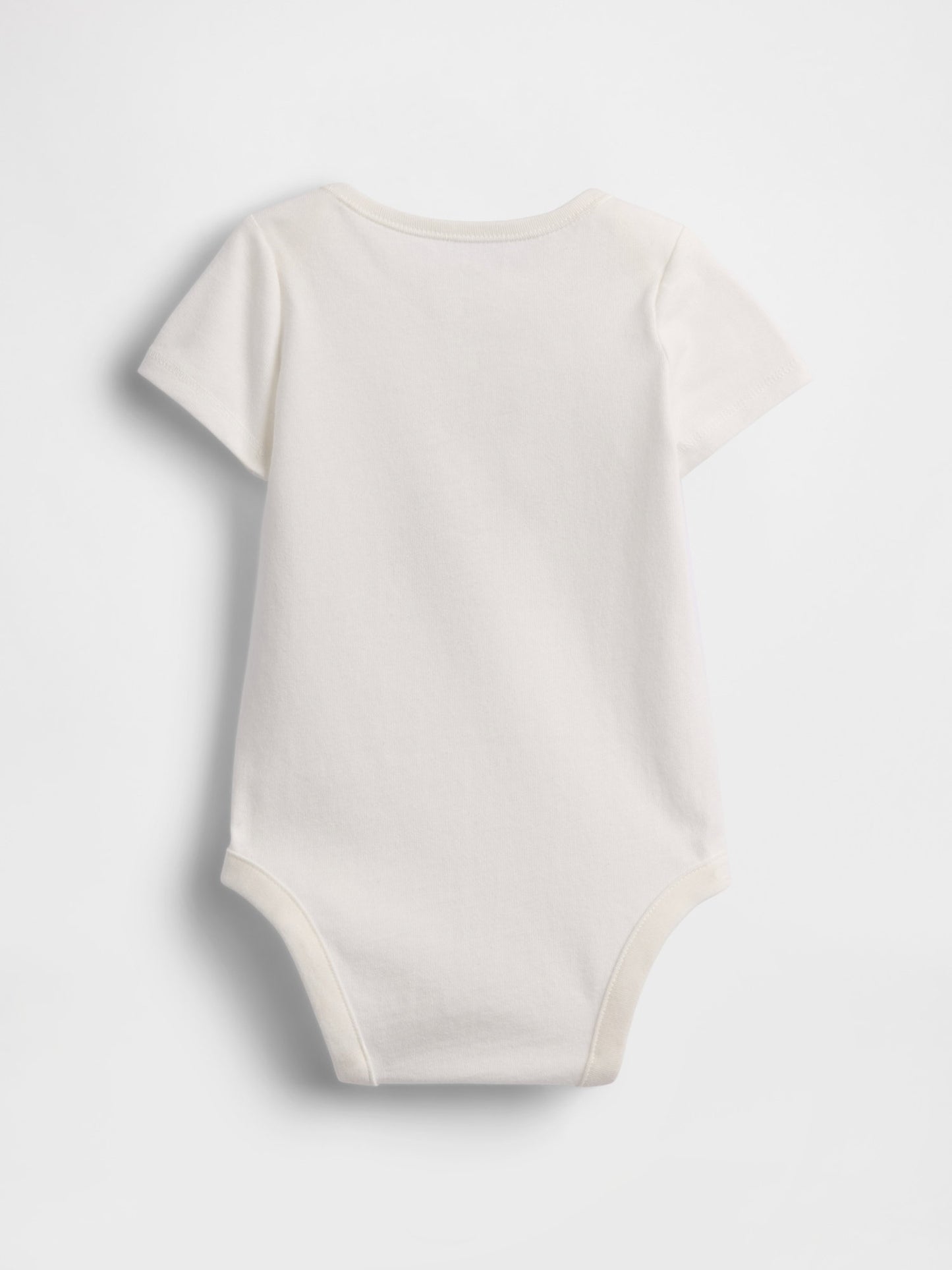 Kırık Beyaz First Favorites Organik Pamuk Grafik Baskılı Bodysuit