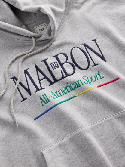 Açık Gri Gap × Malbon Heavyweight Logo Sweatshirt